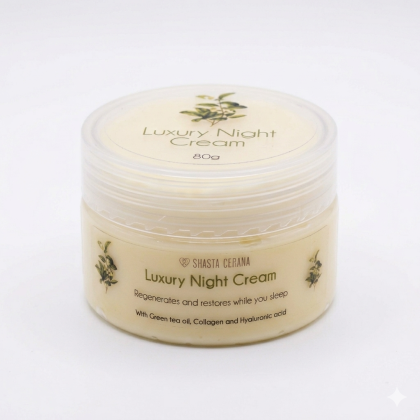 Luxury Night Cream - Shasta Cerana - Natural Skincare South Africa